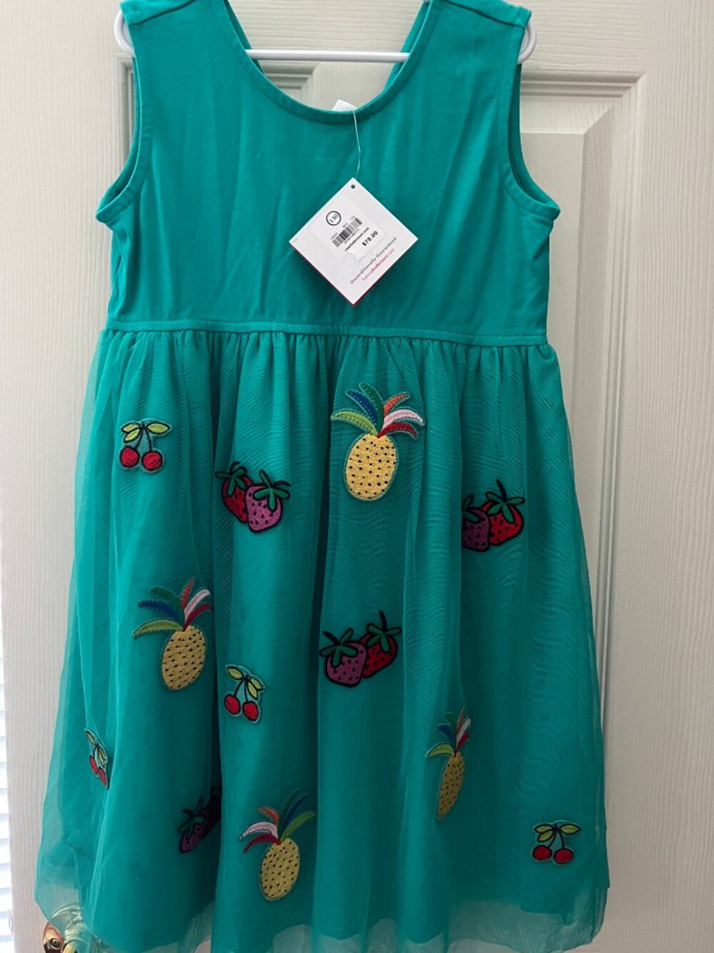 Hanna Anderson dress size 130 (size 8 girl)  NWT
